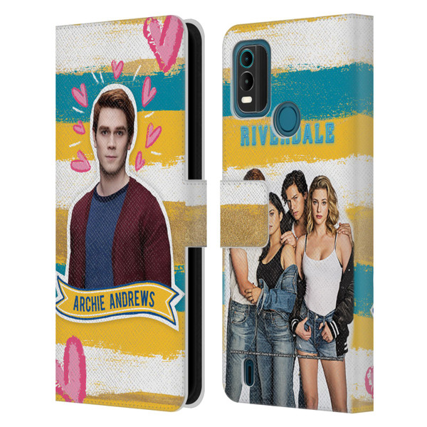 Riverdale Graphics Archie Andrews Leather Book Wallet Case Cover For Nokia G11 Plus