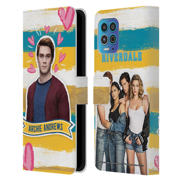 Riverdale Graphics Archie Andrews Leather Book Wallet Case Cover For Motorola Moto G100