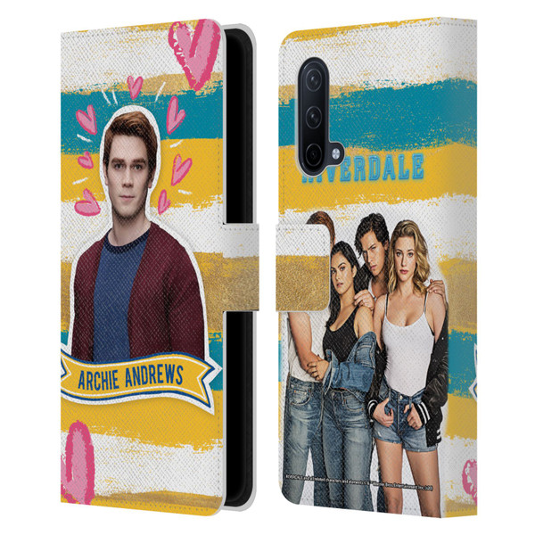 Riverdale Graphics Archie Andrews Leather Book Wallet Case Cover For OnePlus Nord CE 5G