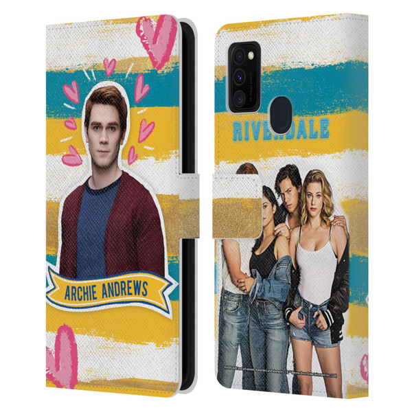 Riverdale Graphics Archie Andrews Leather Book Wallet Case Cover For Samsung Galaxy M30s (2019)/M21 (2020)