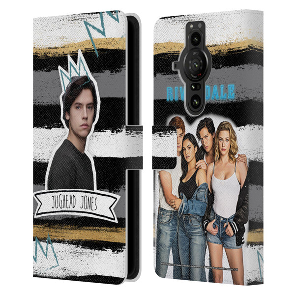 Riverdale Graphics Jughead Jones Leather Book Wallet Case Cover For Sony Xperia Pro-I