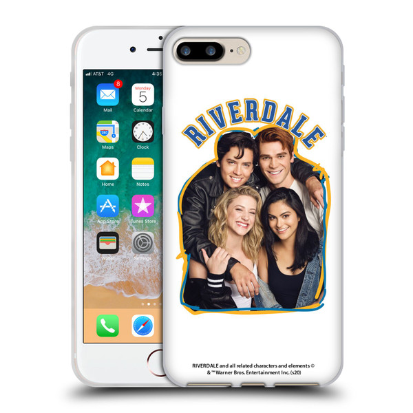 Riverdale Art Riverdale Cast 2 Soft Gel Case for Apple iPhone 7 Plus / iPhone 8 Plus