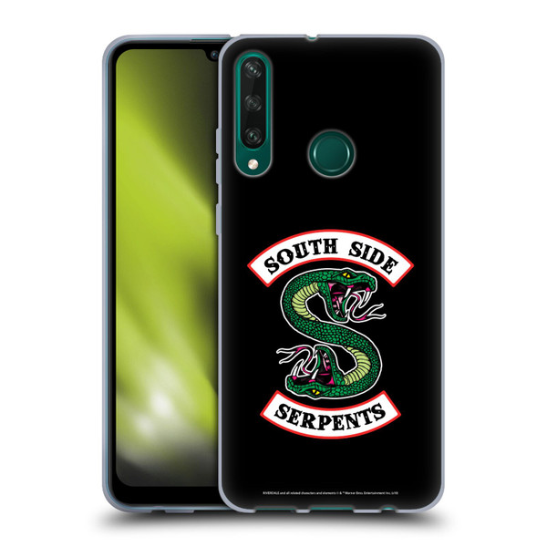 Riverdale Graphic Art South Side Serpents Soft Gel Case for Huawei Y6p