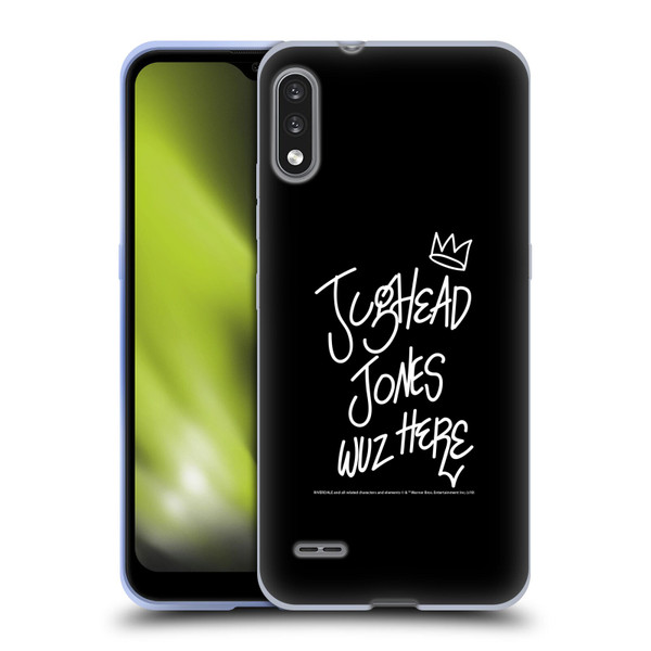 Riverdale Graphic Art Jughead Wuz Here Soft Gel Case for LG K22
