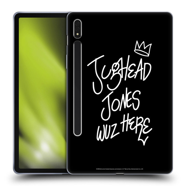Riverdale Graphic Art Jughead Wuz Here Soft Gel Case for Samsung Galaxy Tab S8