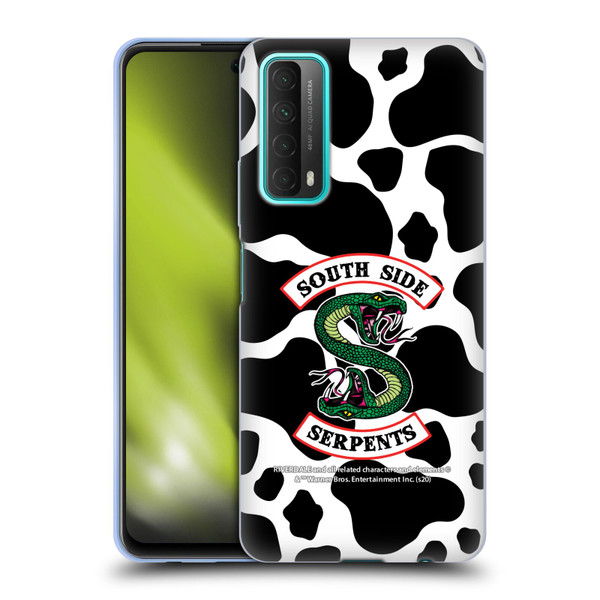 Riverdale South Side Serpents Cow Logo Soft Gel Case for Huawei P Smart (2021)