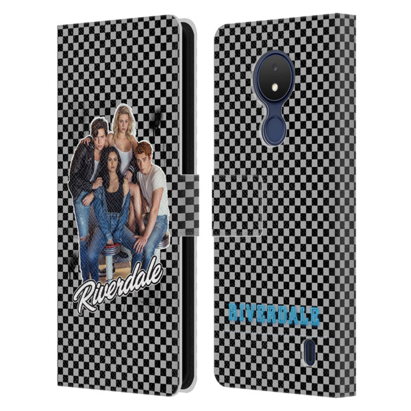 Riverdale Art Riverdale Cast 1 Leather Book Wallet Case Cover For Nokia C21