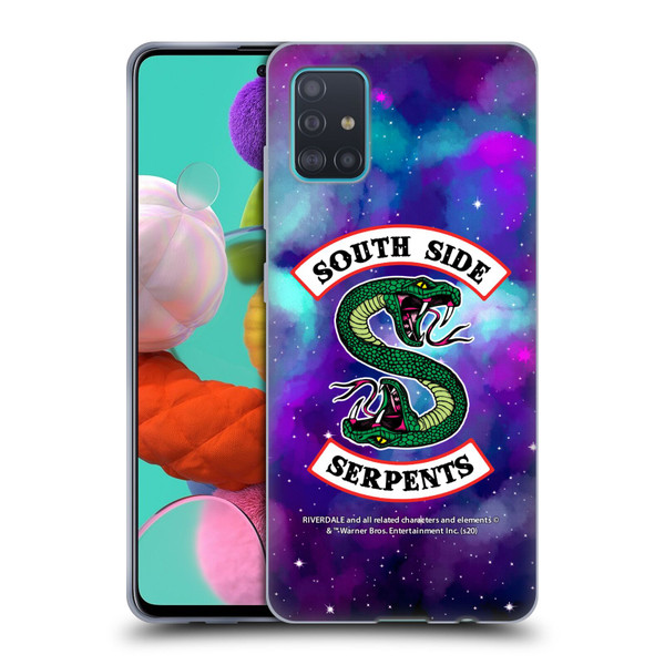 Riverdale South Side Serpents Nebula Logo 1 Soft Gel Case for Samsung Galaxy A51 (2019)