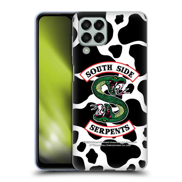 Riverdale South Side Serpents Cow Logo Soft Gel Case for Samsung Galaxy M33 (2022)