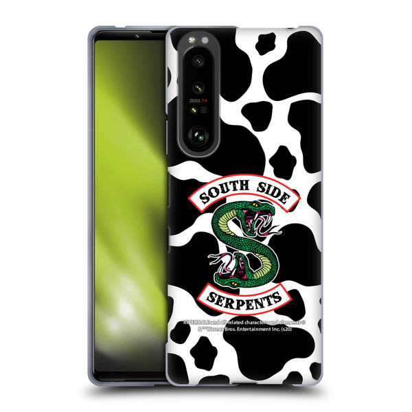 Riverdale South Side Serpents Cow Logo Soft Gel Case for Sony Xperia 1 III