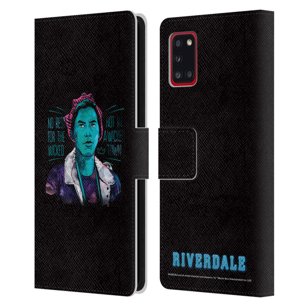 Riverdale Art Jughead Jones Leather Book Wallet Case Cover For Samsung Galaxy A31 (2020)