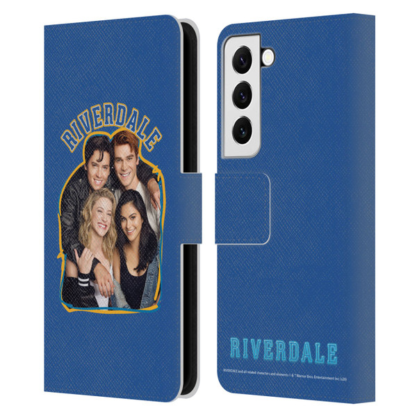 Riverdale Art Riverdale Cast 2 Leather Book Wallet Case Cover For Samsung Galaxy S22 5G