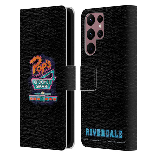 Riverdale Art Pop's Leather Book Wallet Case Cover For Samsung Galaxy S22 Ultra 5G