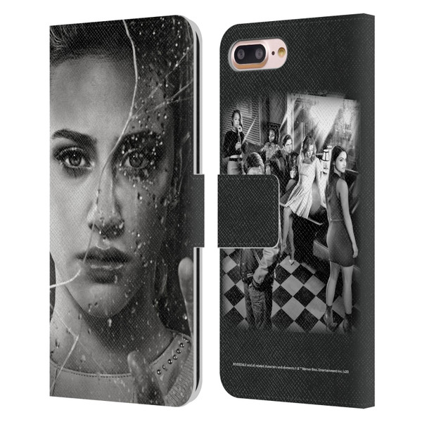 Riverdale Broken Glass Portraits Betty Cooper Leather Book Wallet Case Cover For Apple iPhone 7 Plus / iPhone 8 Plus