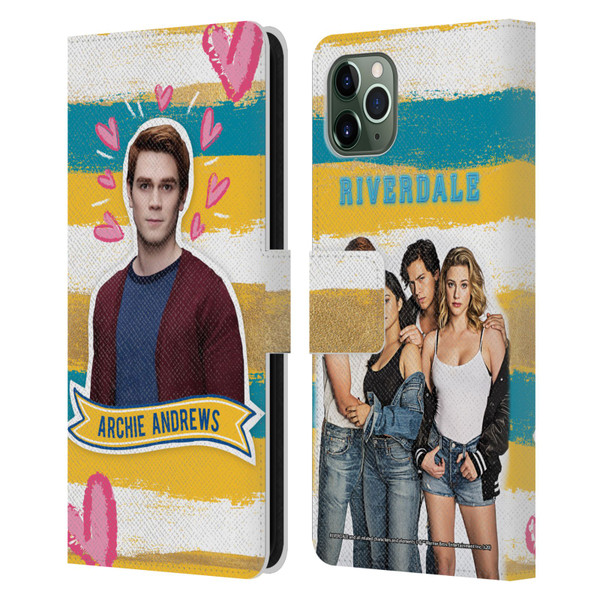 Riverdale Graphics Archie Andrews Leather Book Wallet Case Cover For Apple iPhone 11 Pro Max
