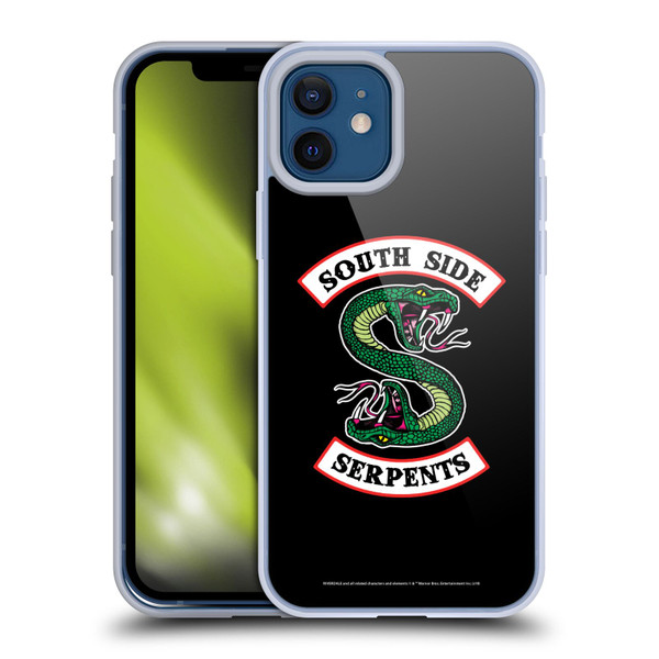 Riverdale Graphic Art South Side Serpents Soft Gel Case for Apple iPhone 12 / iPhone 12 Pro