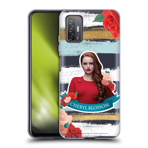 Riverdale Graphics Cheryl Blossom Soft Gel Case for HTC Desire 21 Pro 5G