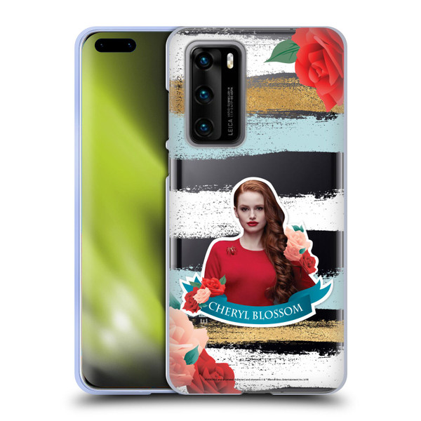 Riverdale Graphics Cheryl Blossom Soft Gel Case for Huawei P40 5G