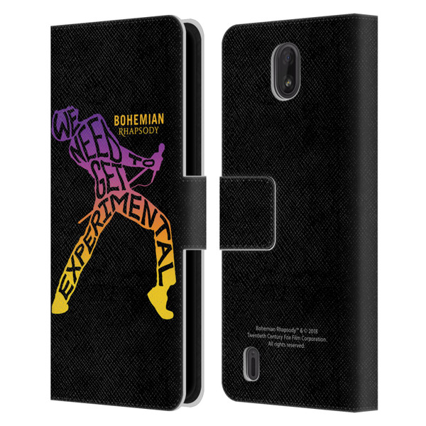 Queen Bohemian Rhapsody Experimental Quote Leather Book Wallet Case Cover For Nokia C01 Plus/C1 2nd Edition