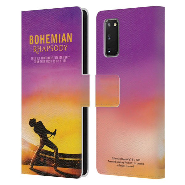 Queen Bohemian Rhapsody Iconic Movie Poster Leather Book Wallet Case Cover For Samsung Galaxy S20 / S20 5G