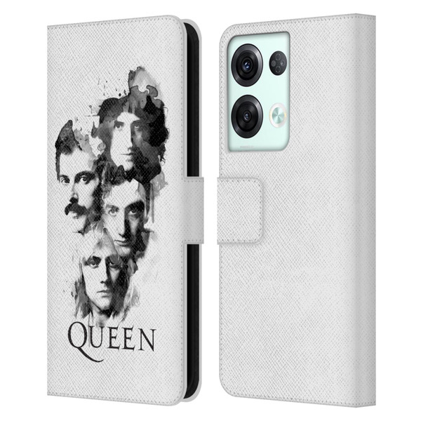 Queen Key Art Forever Leather Book Wallet Case Cover For OPPO Reno8 Pro