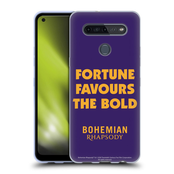 Queen Bohemian Rhapsody Fortune Quote Soft Gel Case for LG K51S