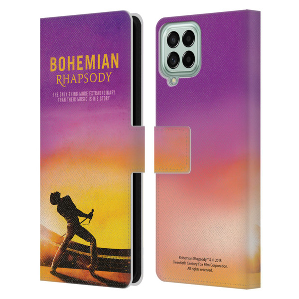Queen Bohemian Rhapsody Iconic Movie Poster Leather Book Wallet Case Cover For Samsung Galaxy M53 (2022)