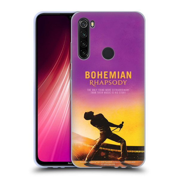 Queen Bohemian Rhapsody Iconic Movie Poster Soft Gel Case for Xiaomi Redmi Note 8T