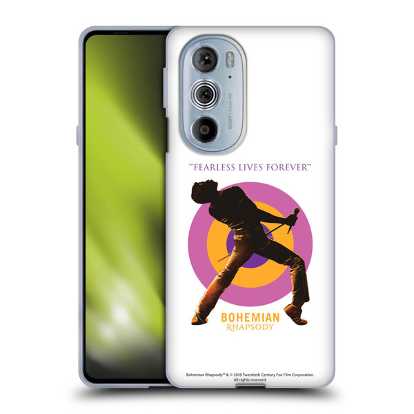 Queen Bohemian Rhapsody Fearless Lives Forever Soft Gel Case for Motorola Edge X30