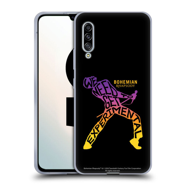 Queen Bohemian Rhapsody Experimental Quote Soft Gel Case for Samsung Galaxy A90 5G (2019)