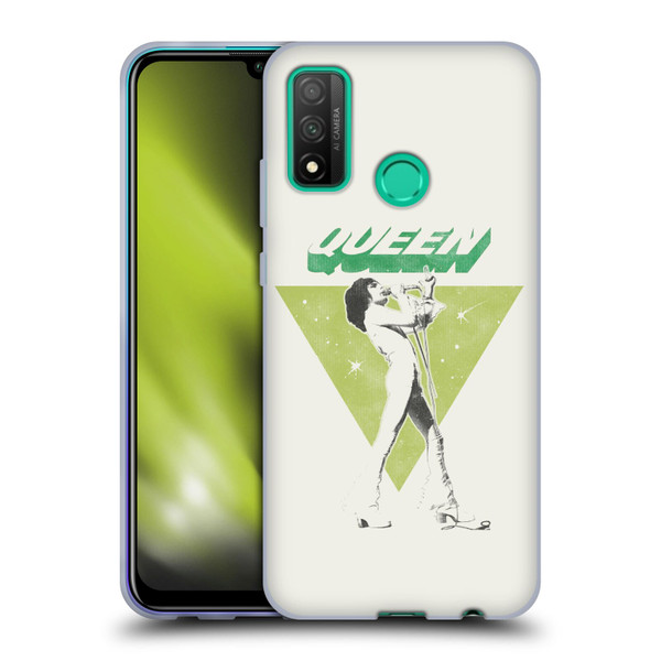 Queen Key Art Freddie Mercury Soft Gel Case for Huawei P Smart (2020)