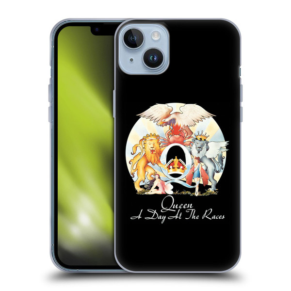 Queen Key Art A Day At The Races Soft Gel Case for Apple iPhone 14 Plus