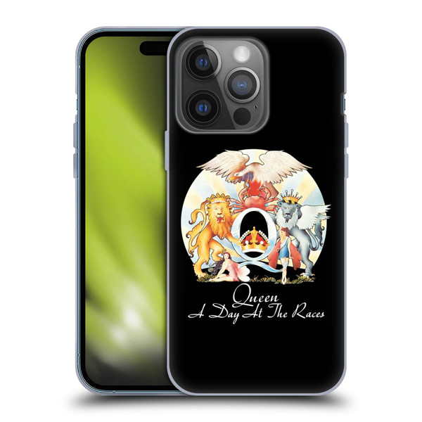 Queen Key Art A Day At The Races Soft Gel Case for Apple iPhone 14 Pro