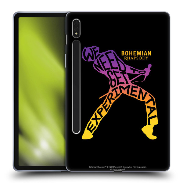 Queen Bohemian Rhapsody Experimental Quote Soft Gel Case for Samsung Galaxy Tab S8
