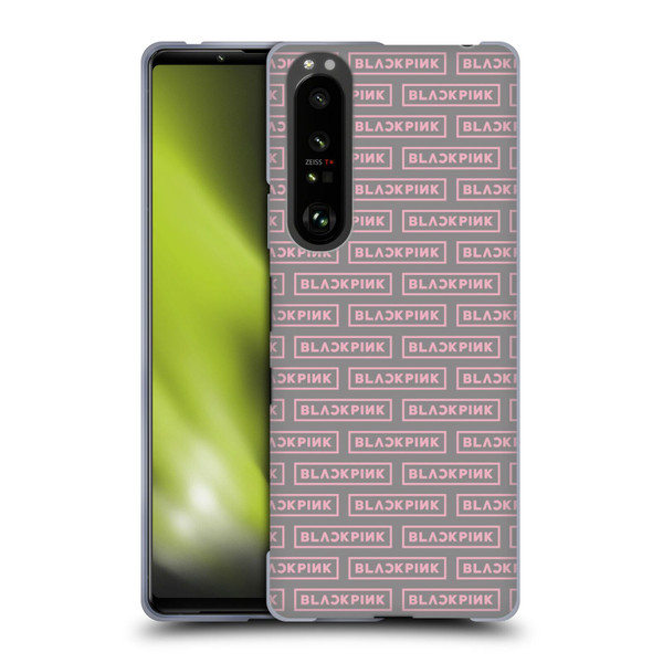 Blackpink The Album Pattern Soft Gel Case for Sony Xperia 1 III