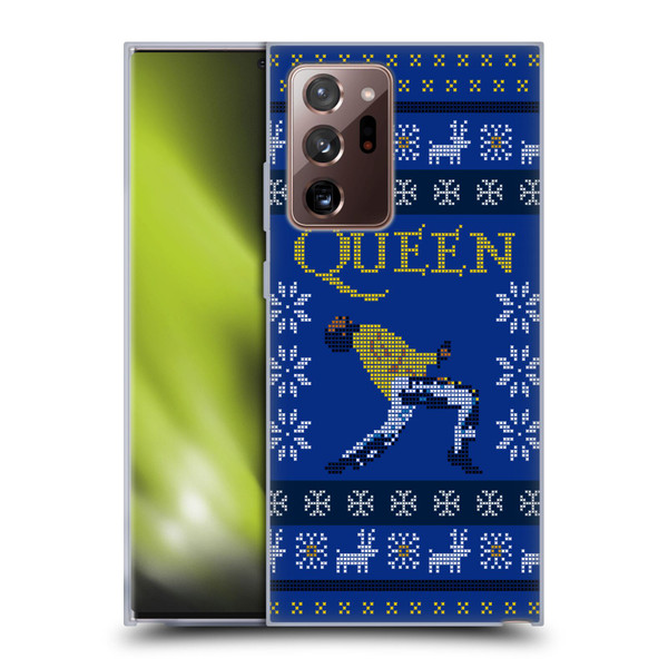 Queen Christmas Freddie Mercury Knitwork Soft Gel Case for Samsung Galaxy Note20 Ultra / 5G