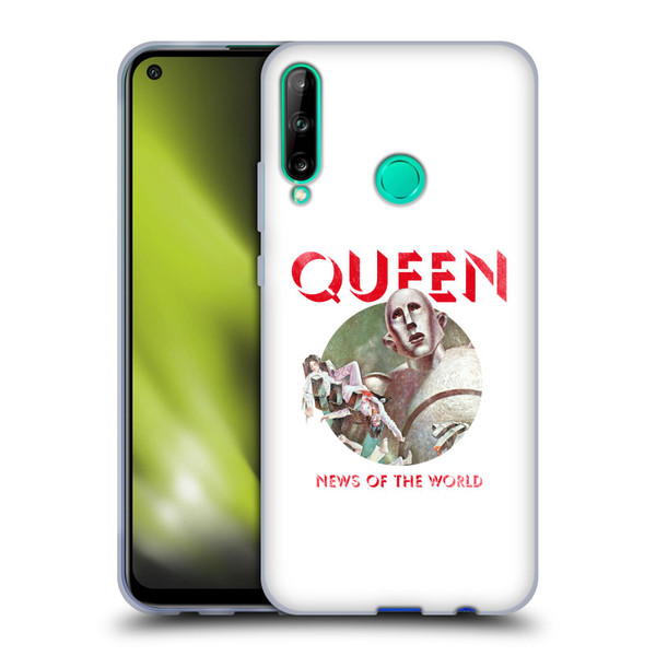 Queen Key Art News Of The World Soft Gel Case for Huawei P40 lite E