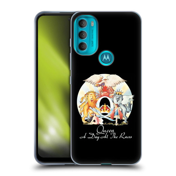 Queen Key Art A Day At The Races Soft Gel Case for Motorola Moto G71 5G