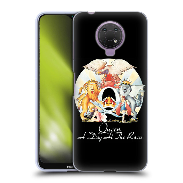Queen Key Art A Day At The Races Soft Gel Case for Nokia G10