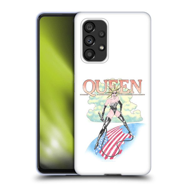 Queen Key Art Vintage Tour Soft Gel Case for Samsung Galaxy A53 5G (2022)