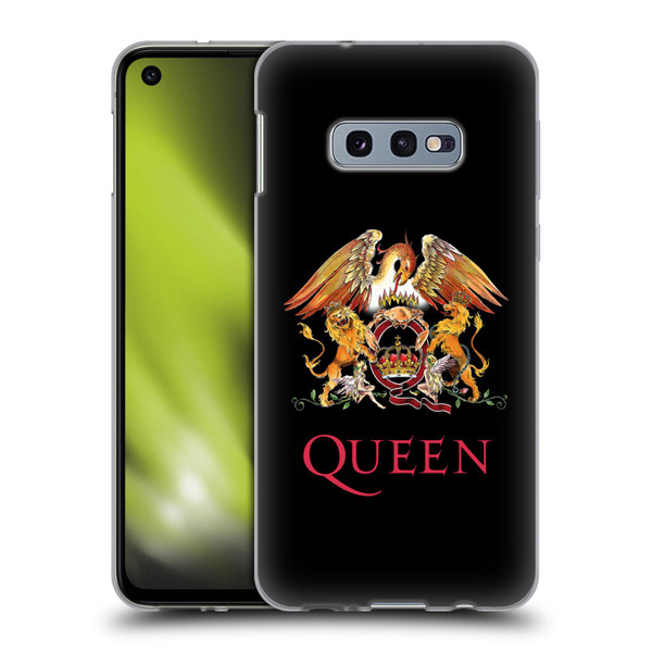 Queen Key Art Crest Soft Gel Case for Samsung Galaxy S10e