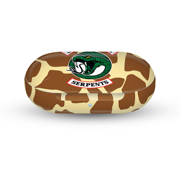 Riverdale Graphics 3 Giraffe Logo Vinyl Sticker Skin Decal Cover for Samsung Galaxy Buds / Buds Plus