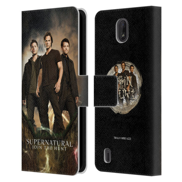 Supernatural Key Art Sam, Dean & Castiel 2 Leather Book Wallet Case Cover For Nokia C01 Plus/C1 2nd Edition