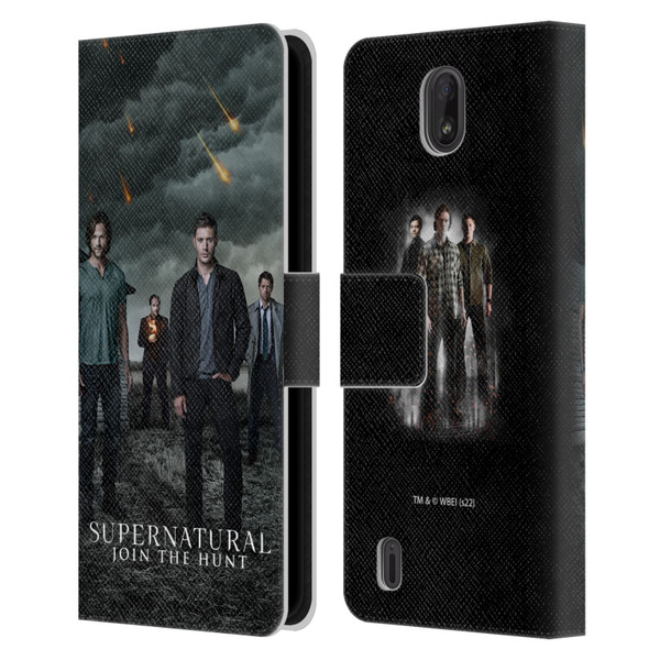 Supernatural Key Art Season 12 Group Leather Book Wallet Case Cover For Nokia C01 Plus/C1 2nd Edition