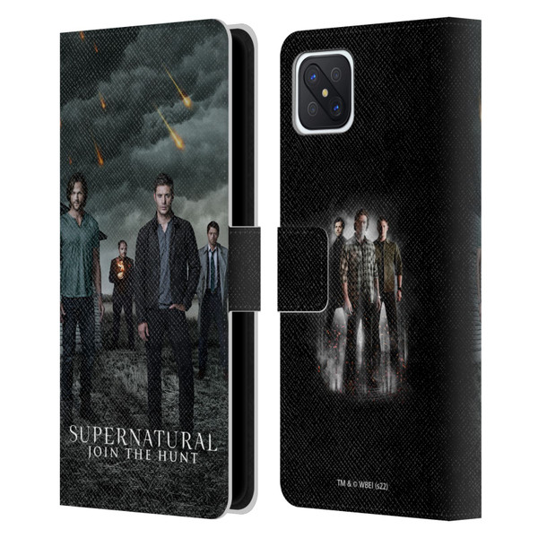 Supernatural Key Art Season 12 Group Leather Book Wallet Case Cover For OPPO Reno4 Z 5G