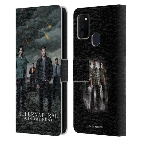 Supernatural Key Art Season 12 Group Leather Book Wallet Case Cover For Samsung Galaxy M30s (2019)/M21 (2020)