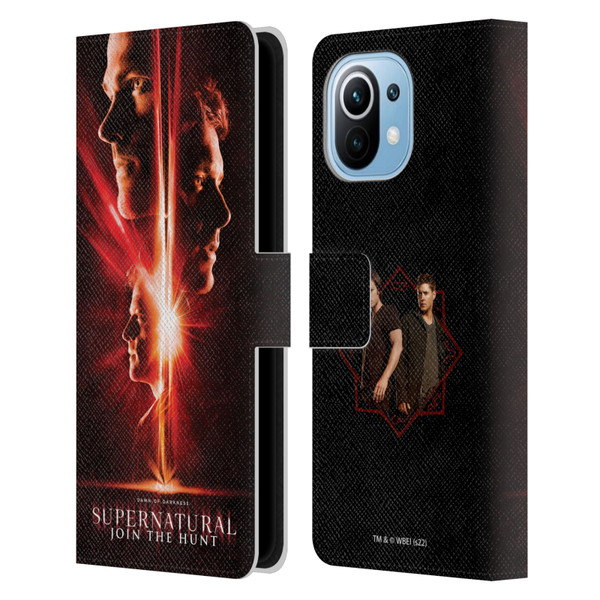 Supernatural Key Art Sam, Dean & Castiel Leather Book Wallet Case Cover For Xiaomi Mi 11