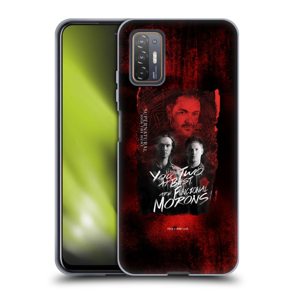 Supernatural Graphic Castiel Soft Gel Case for HTC Desire 21 Pro 5G