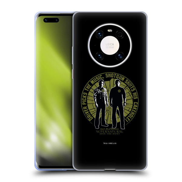 Supernatural Graphic Sam & Dean Soft Gel Case for Huawei Mate 40 Pro 5G