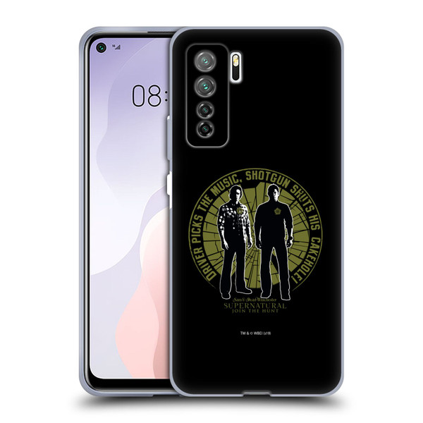 Supernatural Graphic Sam & Dean Soft Gel Case for Huawei Nova 7 SE/P40 Lite 5G